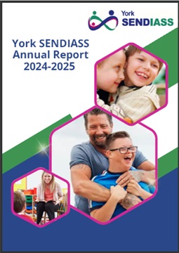 York SENDIASS Annual Report 2024 to 25 - front cover